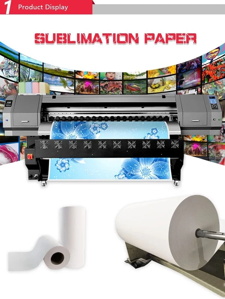 Fast Dry 98% Transfer Rate Dye Sublimation Digital Heat Transfer Paper